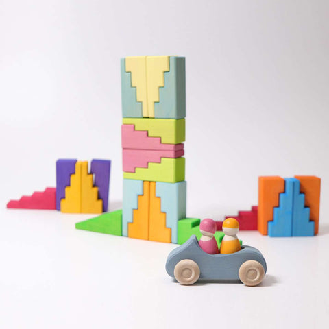 Stepped Roofs Rainbow - www.toybox.ae