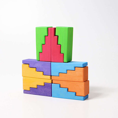 Stepped Roofs Rainbow - www.toybox.ae
