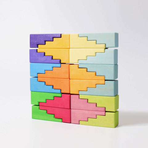 Stepped Roofs Rainbow - www.toybox.ae