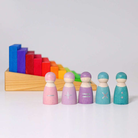 Small Stepped Counting Blocks - www.toybox.ae