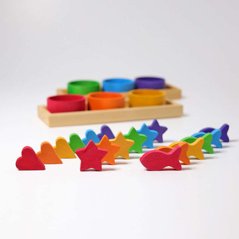 Grimm's Rainbow Bowls Sorting Game - www.toybox.ae