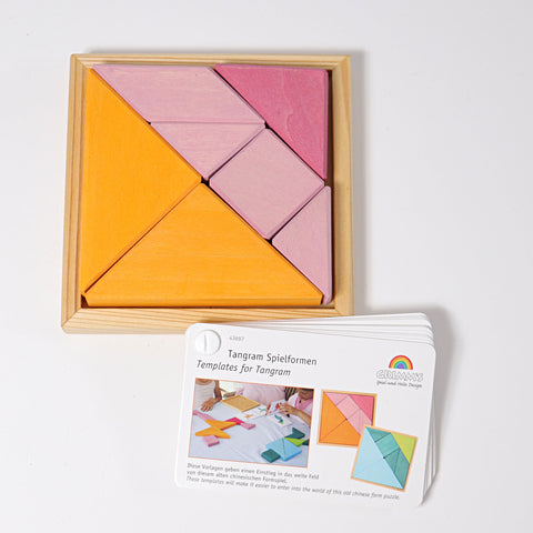 Tangram pink Orange - www.toybox.ae