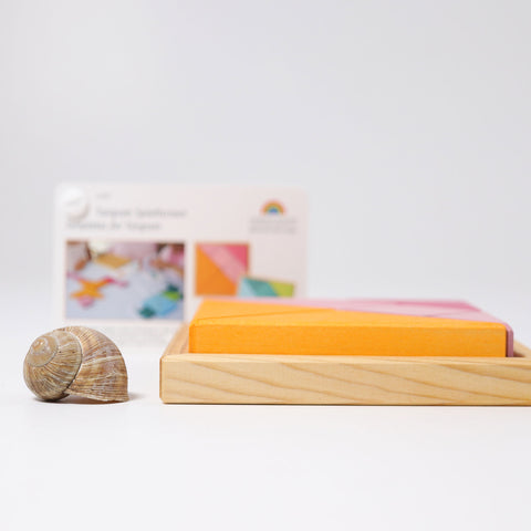 Tangram pink Orange - www.toybox.ae