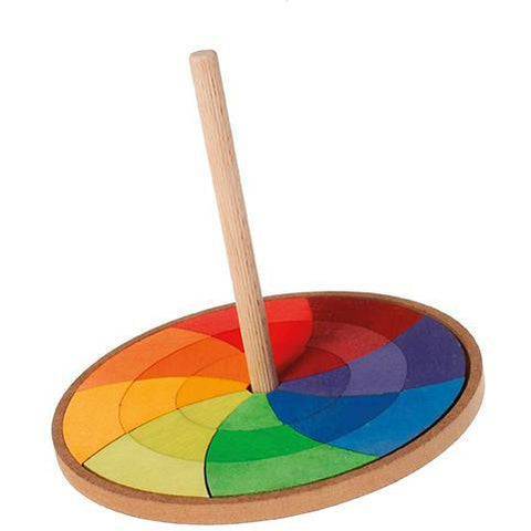 Grimm's Hand Spinning Top Goethe - www.toybox.ae
