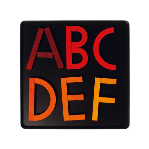 Magnet Puzzle Letter Shapes - www.toybox.ae