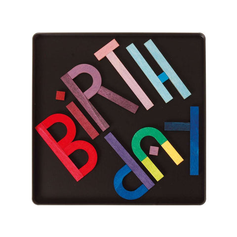 Magnet Puzzle Letter Shapes - www.toybox.ae