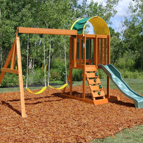 Kidkraft Ainsley Outdoor Swing Set / Playset - www.toybox.ae
