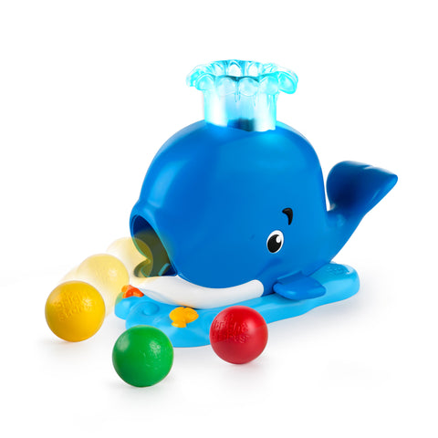 Bright Starts - Silly Spout Whale Ball Popper Baby Activity Toy