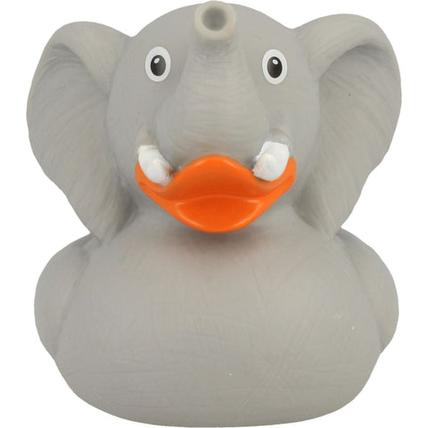 Lilalu-Bath Toy-Elephant Duck -Grey - www.toybox.ae