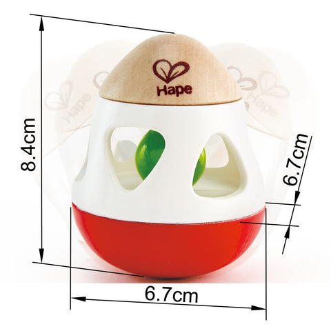 Hape Bell Rattle - www.toybox.ae