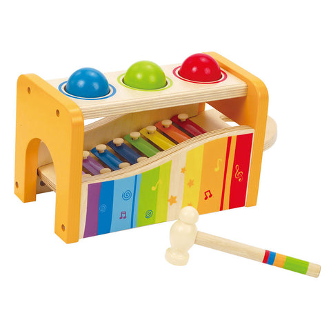 Hape Pound And Tap Bench - www.toybox.ae