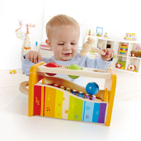 Hape Pound And Tap Bench - www.toybox.ae