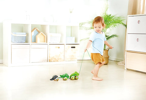 Pull-Along Frog Family - www.toybox.ae