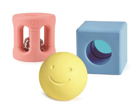 Hape Geometric Rattle - www.toybox.ae