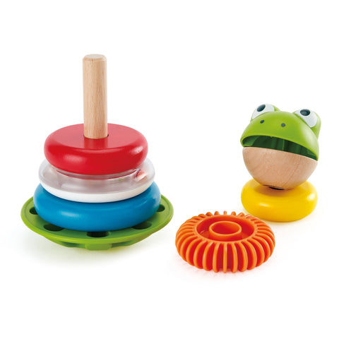 Mr. Frog Stacking Rings - www.toybox.ae