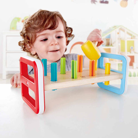 Hape Rainbow Pounder - www.toybox.ae