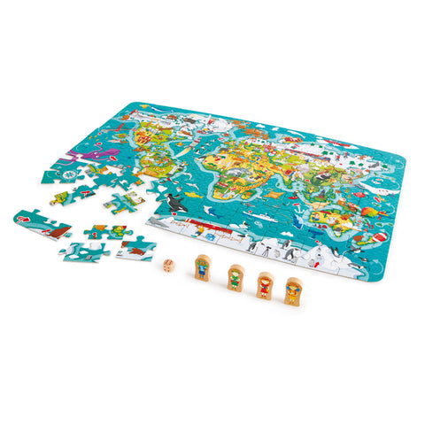 2-In-1 World Tour Puzzle And Game - www.toybox.ae