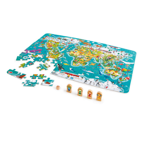 2-In-1 World Tour Puzzle And Game - www.toybox.ae