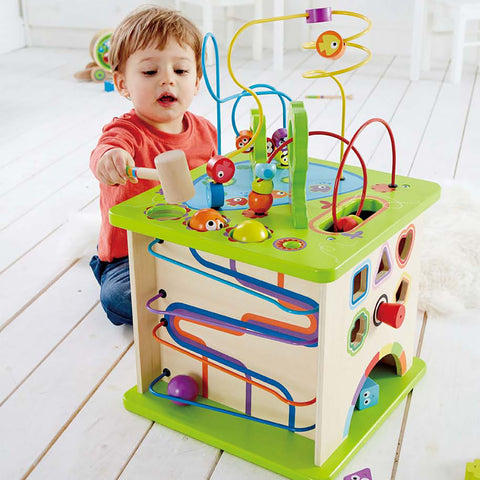 Hape Country Critters Play Cube - www.toybox.ae