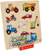 Hape Vehicle Knob Puzzle - www.toybox.ae
