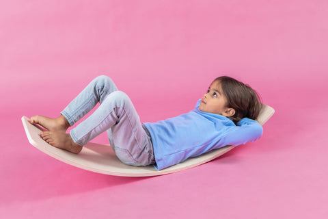 Natural Montessori Balance Board - www.toybox.ae