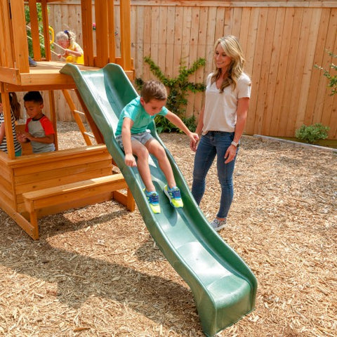 Kidkraft - Ashberry Wooden Swing Set / Playset - www.toybox.ae