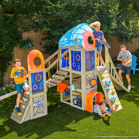 Kidkraft Nerf Command Base Battle Fort - www.toybox.ae