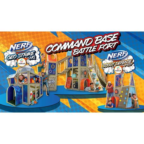 Kidkraft Nerf Command Base Battle Fort - www.toybox.ae