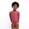 Garnet Ribbed Swimsuit - Long Sleeve - Size M - www.toybox.ae