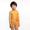 Golden Ribbed Tee - Long Sleeve - Size L - www.toybox.ae