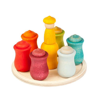 Grapat 7 Moons Weekly Calendar – Waldorf Wooden Calendar for Kids