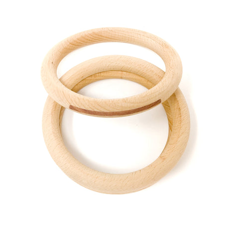 Grapat Big Hoops – Set of 3 Wooden Rings