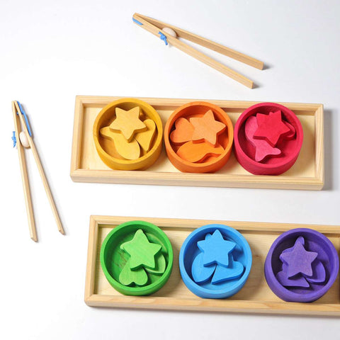 Grimm's Rainbow Bowls Sorting Game - www.toybox.ae