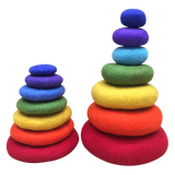 Short Rainbow Stacking Set/7pc - www.toybox.ae