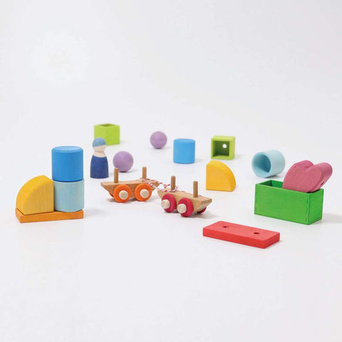 Building Set Wooden Train - www.toybox.ae