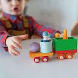 Building Set Wooden Train - www.toybox.ae