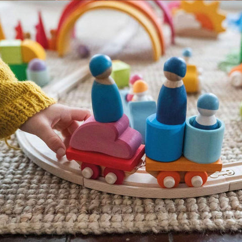 Building Set Wooden Train - www.toybox.ae