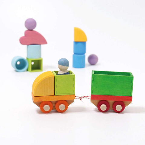 Building Set Wooden Train - www.toybox.ae