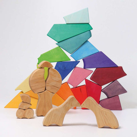 Building Set Rainbow Lion - www.toybox.ae