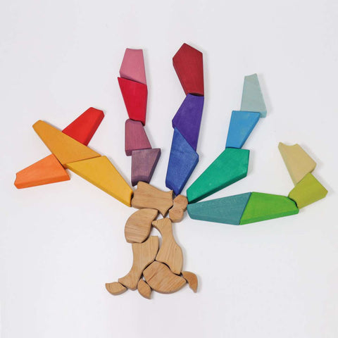 Building Set Rainbow Lion - www.toybox.ae