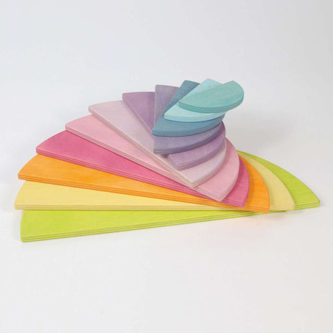 Pastel Semi Circles - www.toybox.ae