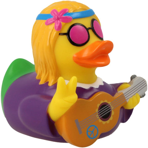 Lilalu-Bath Toy-Hippie Female Duck - www.toybox.ae
