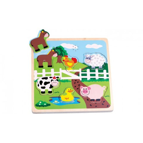 Farm Sound Puzzle - www.toybox.ae