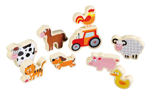 Chunky Farm Puzzle - www.toybox.ae
