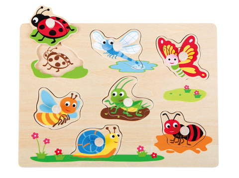 Insect Peg Puzzle - www.toybox.ae