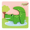 Lelin Chunky Animal puzzle 4pcs - www.toybox.ae