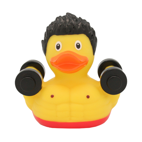 Bodybuilder Duck - design by LILALU - www.toybox.ae