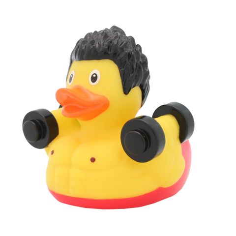 Bodybuilder Duck - design by LILALU - www.toybox.ae