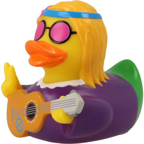 Lilalu-Bath Toy-Hippie Female Duck - www.toybox.ae
