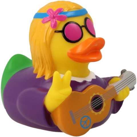 Lilalu-Bath Toy-Hippie Female Duck - www.toybox.ae